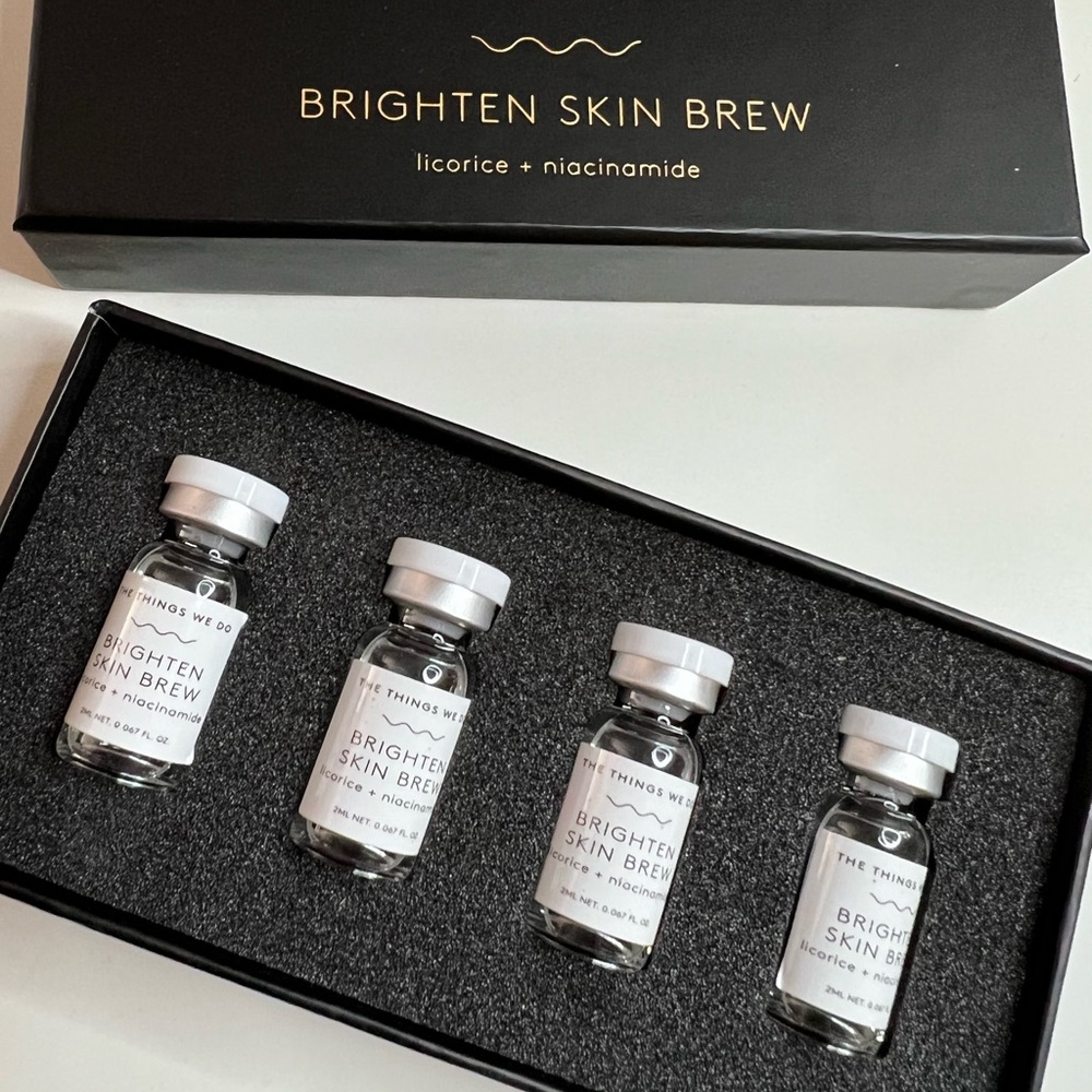 THE THINGS WE DO POOSH EXCLUSIVE BRIGHTEN SKIN BREW